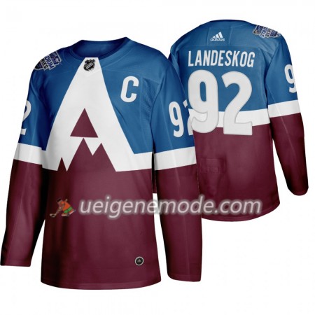 Herren Eishockey Colorado Avalanche Trikot Gabriel Landeskog 92 Adidas 2020 Stadium Series Authentic